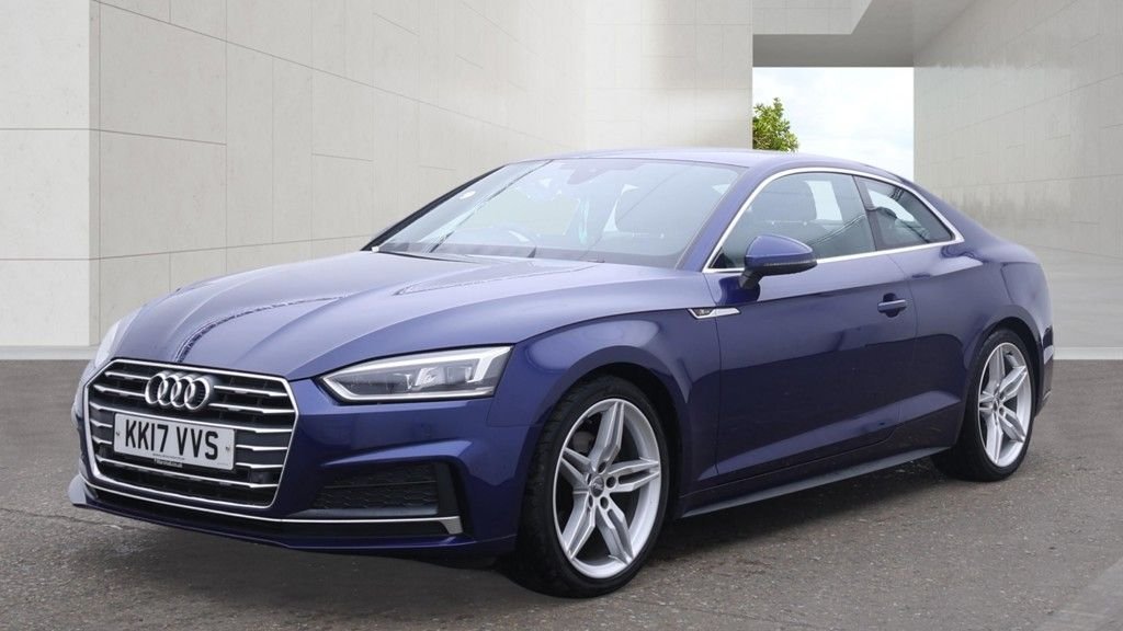 USED 2017 17 AUDI A5 2.0 TFSI S line Coupe 2dr Petrol S Tronic Euro 6 (s/s) (190 ps) 2 keys + service history