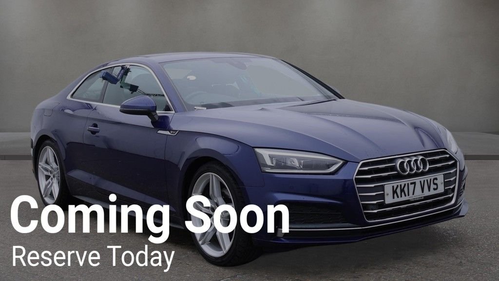USED 2017 17 AUDI A5 2.0 TFSI S line Coupe 2dr Petrol S Tronic Euro 6 (s/s) (190 ps) 2 keys + service history