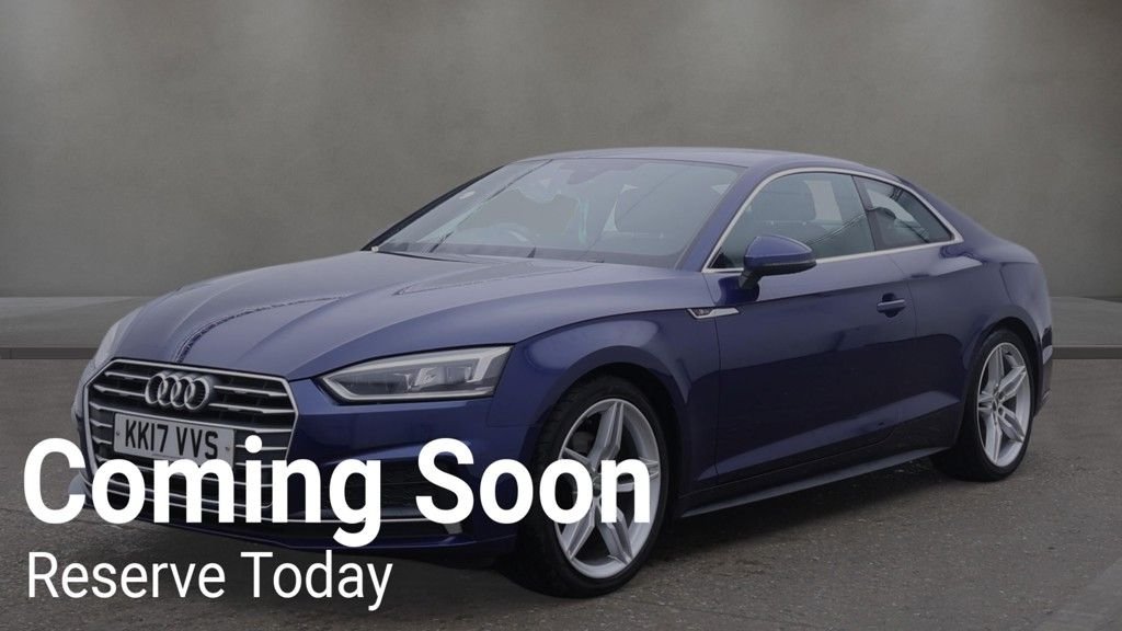 USED 2017 17 AUDI A5 2.0 TFSI S line Coupe 2dr Petrol S Tronic Euro 6 (s/s) (190 ps) 2 keys + service history