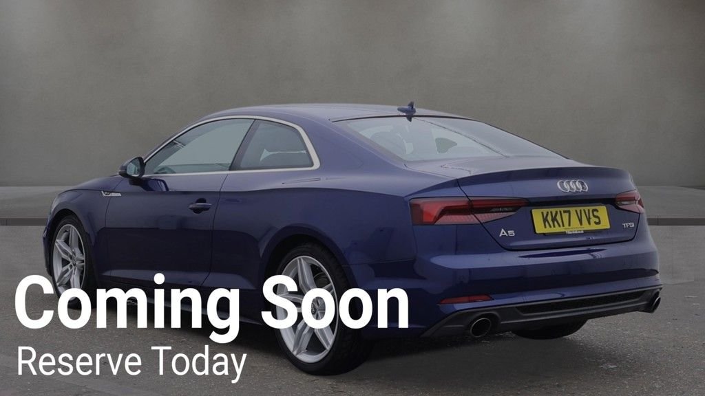 USED 2017 17 AUDI A5 2.0 TFSI S line Coupe 2dr Petrol S Tronic Euro 6 (s/s) (190 ps) 2 keys + service history