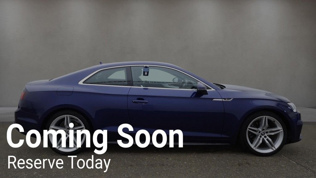 USED 2017 17 AUDI A5 2.0 TFSI S line Coupe 2dr Petrol S Tronic Euro 6 (s/s) (190 ps) 2 keys + service history