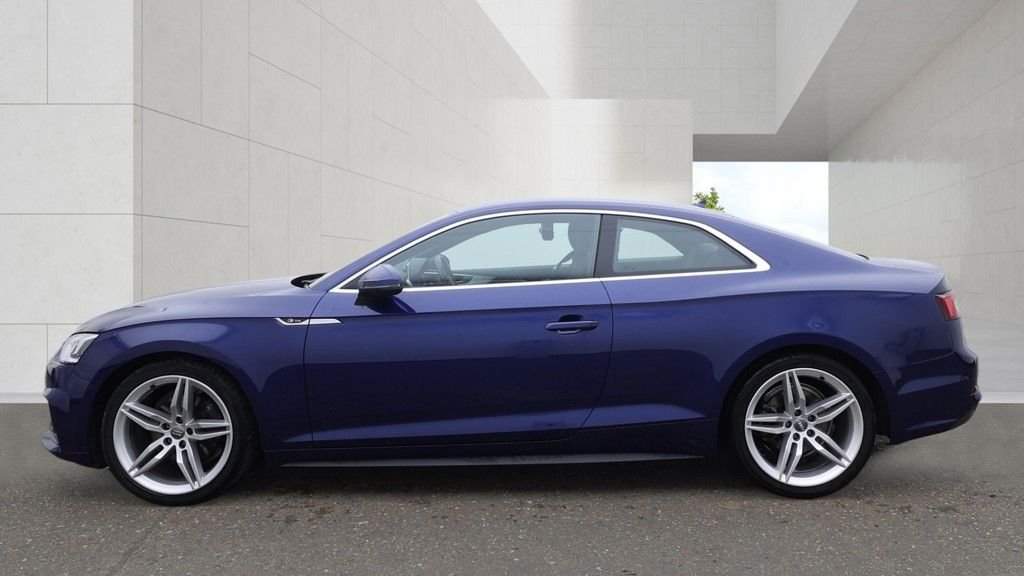 USED 2017 17 AUDI A5 2.0 TFSI S line Coupe 2dr Petrol S Tronic Euro 6 (s/s) (190 ps) 2 keys + service history