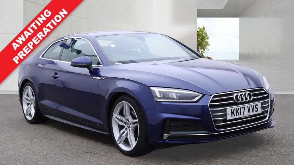 USED 2017 17 AUDI A5 2.0 TFSI S line Coupe 2dr Petrol S Tronic Euro 6 (s/s) (190 ps) 2 keys + service history