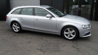 USED 2015 15 AUDI A4 AVANT 2.0 TDI ultra SE Technik Estate 5dr Diesel Manual Euro 6 (s/s) (163 ps)&pound;35 ROAD TAX,NEW CAMBELT KIT FITTED,SAT-NAV,LEATHER. PART EXCHANGE VEHICLE,DRIVES WELL.