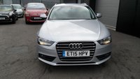 USED 2015 15 AUDI A4 AVANT 2.0 TDI ultra SE Technik Estate 5dr Diesel Manual Euro 6 (s/s) (163 ps)&pound;35 ROAD TAX,NEW CAMBELT KIT FITTED,SAT-NAV,LEATHER. PART EXCHANGE VEHICLE,DRIVES WELL.