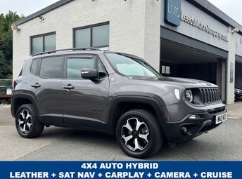2021 JEEP RENEGADE 1.3 GSE T4 11.4kWh Trailhawk SUV 5dr Petrol Plug-in Hybrid Auto 4xe Euro 6 (s/s) (240 ps) &pound;14495.00