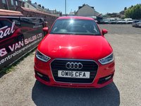 USED 2016 16 AUDI A1 1.4 TFSI S line Hatchback 3dr Petrol S Tronic Euro 6 (s/s) (125 ps) Finance PX 61k Miles - Sat Nav - Cruise Control - Air Con - Half Leather - S/History - Alloy Wheels