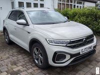 USED 2022 72 VOLKSWAGEN T-ROC 1.5 TSI R-Line SUV 5dr Petrol DSG Euro 6 (s/s) (150 ps) 