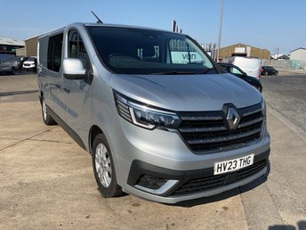 2023 RENAULT TRAFIC 2.0 dCi Blue LL30 Sport Crew Van Double Cab 6dr Diesel Manual L2 H1 Euro 6 (s/s) (150 ps) &pound;15395.00