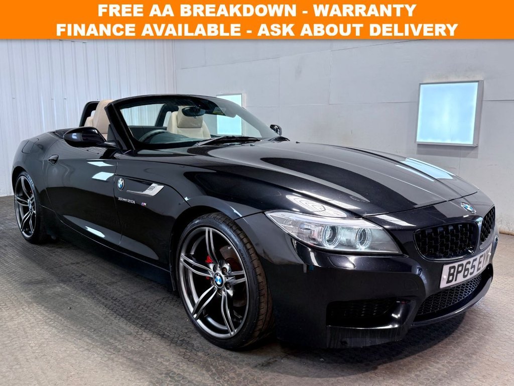 Black 2015 BMW Z4 Saloon Rear-wheel drive Manual