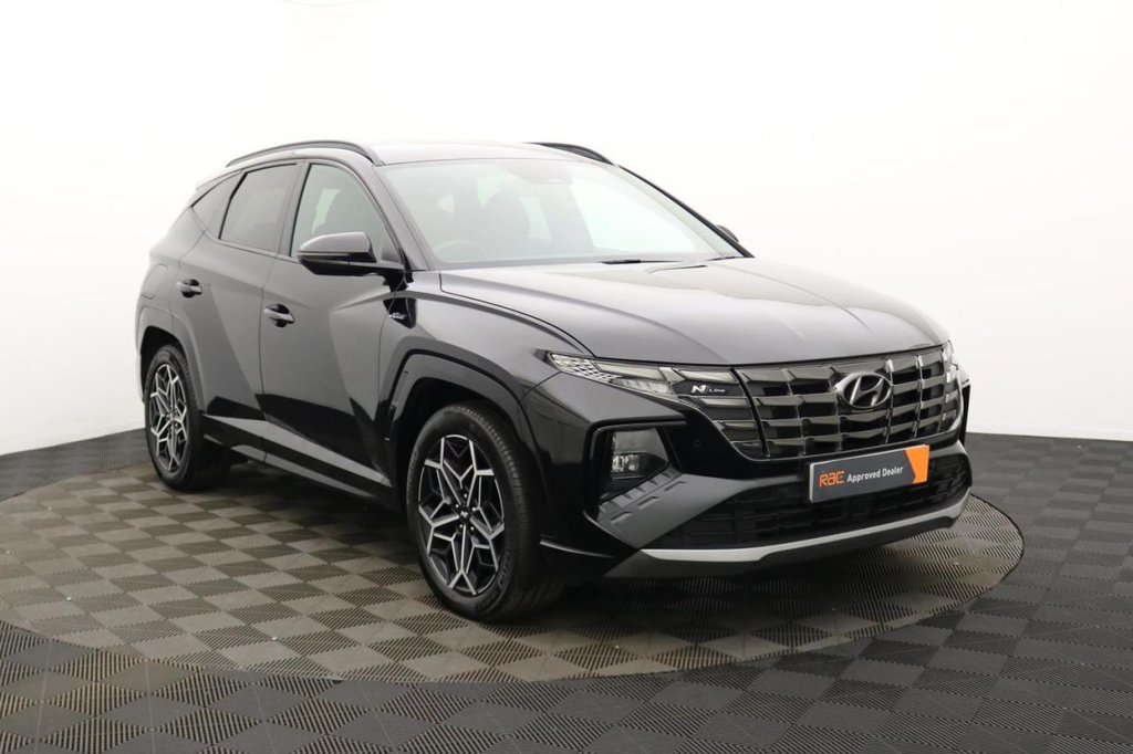USED 2023 23 HYUNDAI TUCSON 1.6 T-GDi 13.8kWh N Line SUV 5dr Petrol Plug-in Hybrid Auto 4WD Euro 6 (s/s) (265 ps) 4WD, Car Play, Sat Nav