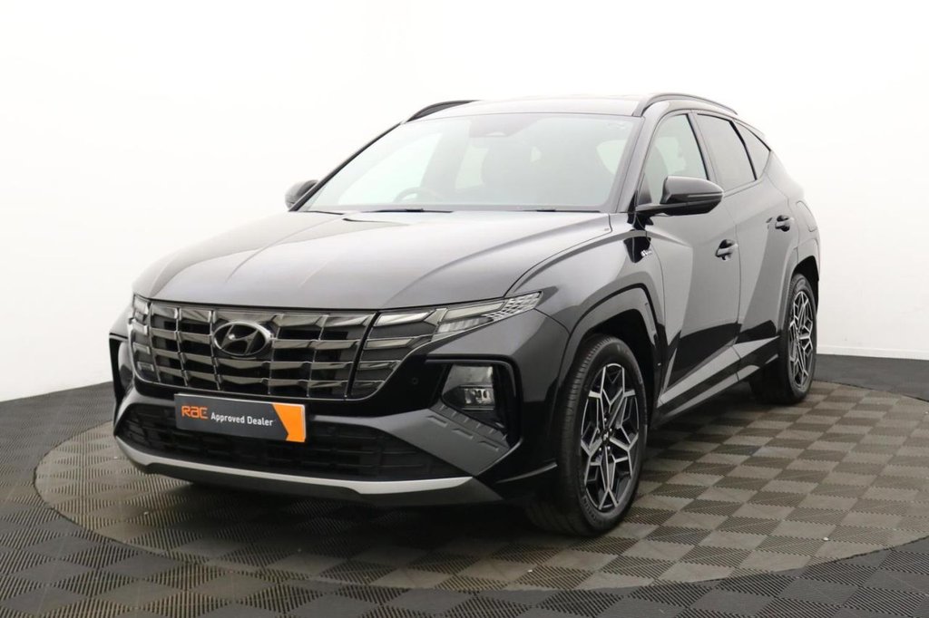 USED 2023 23 HYUNDAI TUCSON 1.6 T-GDi 13.8kWh N Line SUV 5dr Petrol Plug-in Hybrid Auto 4WD Euro 6 (s/s) (265 ps) 4WD, Car Play, Sat Nav