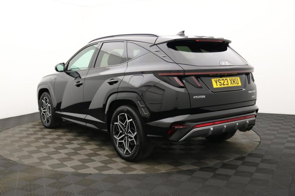 USED 2023 23 HYUNDAI TUCSON 1.6 T-GDi 13.8kWh N Line SUV 5dr Petrol Plug-in Hybrid Auto 4WD Euro 6 (s/s) (265 ps) 4WD, Car Play, Sat Nav