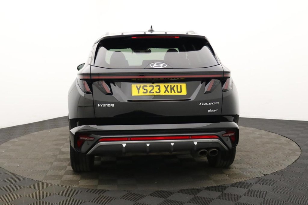USED 2023 23 HYUNDAI TUCSON 1.6 T-GDi 13.8kWh N Line SUV 5dr Petrol Plug-in Hybrid Auto 4WD Euro 6 (s/s) (265 ps) 4WD, Car Play, Sat Nav
