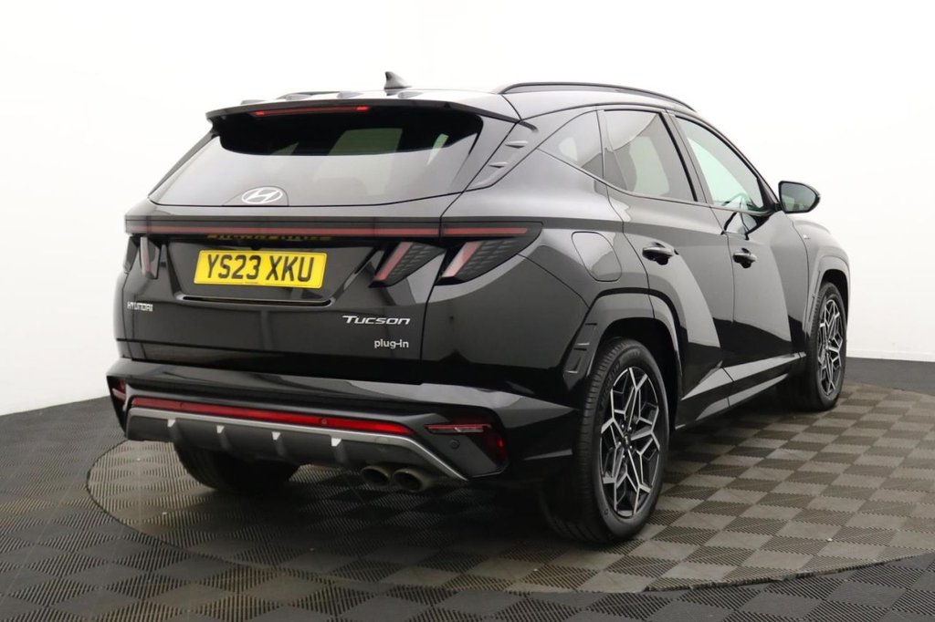 USED 2023 23 HYUNDAI TUCSON 1.6 T-GDi 13.8kWh N Line SUV 5dr Petrol Plug-in Hybrid Auto 4WD Euro 6 (s/s) (265 ps) 4WD, Car Play, Sat Nav