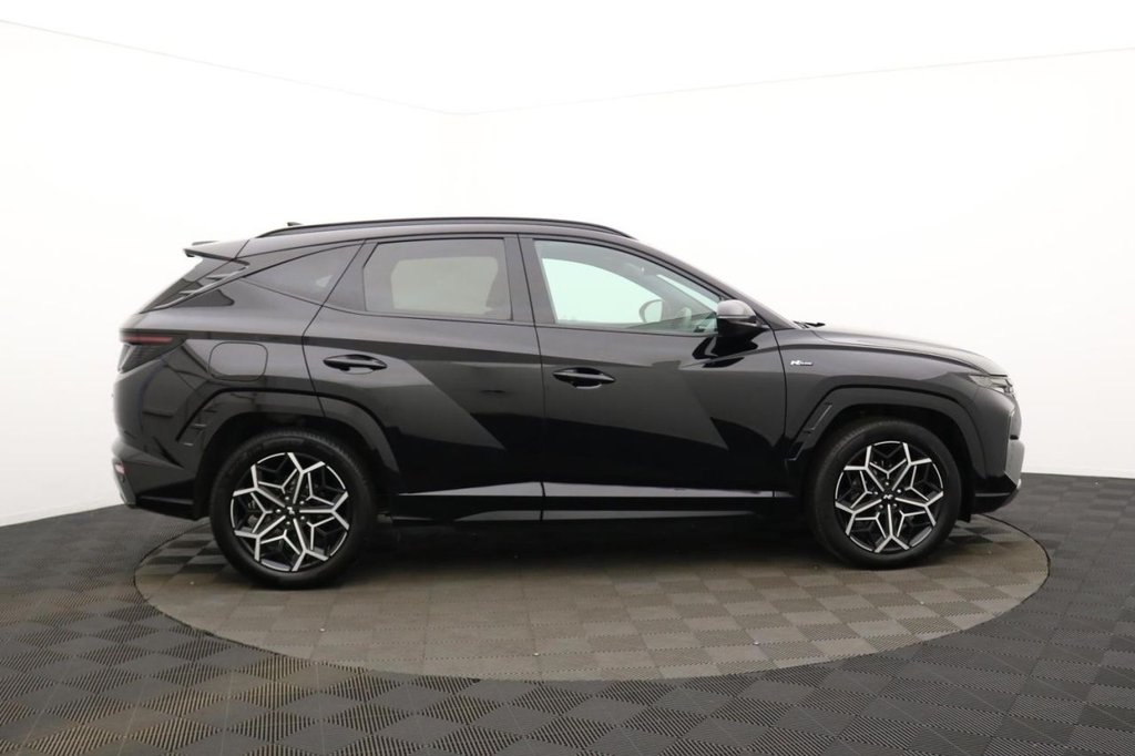 USED 2023 23 HYUNDAI TUCSON 1.6 T-GDi 13.8kWh N Line SUV 5dr Petrol Plug-in Hybrid Auto 4WD Euro 6 (s/s) (265 ps) 4WD, Car Play, Sat Nav