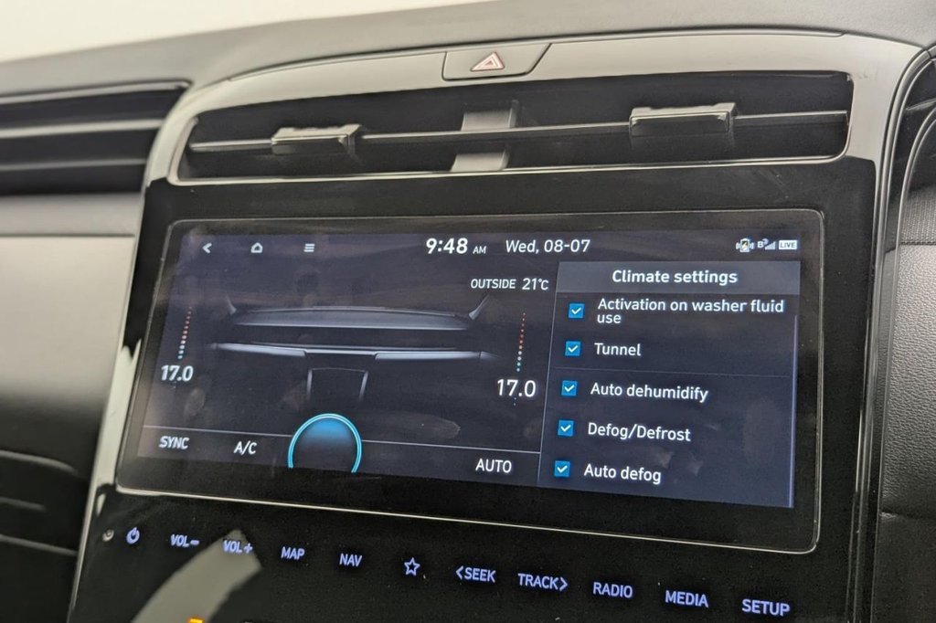 USED 2023 23 HYUNDAI TUCSON 1.6 T-GDi 13.8kWh N Line SUV 5dr Petrol Plug-in Hybrid Auto 4WD Euro 6 (s/s) (265 ps) 4WD, Car Play, Sat Nav