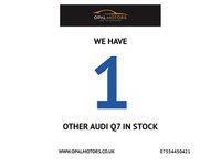 USED 2013 13 AUDI Q7 3.0 TDI V6 S line Plus SUV 5dr Diesel Tiptronic quattro Euro 5 (s/s) (245 ps) 6 MONTHS DEALER WARRANTY AND AA