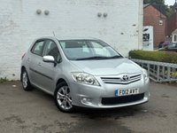 USED 2012 12 TOYOTA AURIS 1.4 D-4D Colour Collection Hatchback 5dr Diesel Manual Euro 5 (90 ps) 