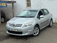 USED 2012 12 TOYOTA AURIS 1.4 D-4D Colour Collection Hatchback 5dr Diesel Manual Euro 5 (90 ps) 