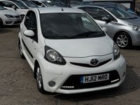 USED 2012 12 TOYOTA AYGO 1.0 VVT-i Fire Hatchback 5dr Petrol MultiMode Euro 5 (a/c) (67 ps) SUPER LOW MILES + 1 OWNER + AUTOMATIC + LOW MILES + PARKING SENSORS