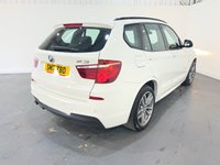 USED 2017 17 BMW X3 2.0 20d M Sport SUV 5dr Diesel Auto xDrive Euro 6 (s/s) (190 ps) 2 keys, leather, NAV, cruise, DAB