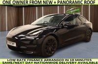 USED 2019 19 TESLA Model 3 (Dual Motor) Long Range Saloon 4dr Electric Auto 4WDE (346 ps) +++1 OWNER FROM NEW+ PANORAMIC GLASS ROOF+++