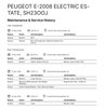 USED 2023 23 PEUGEOT E-2008 50kWh Active Premium + SUV 5dr Electric Auto (7kW Charger) (136 ps) 1 OWNER - FULL PEUGEOT HISTORY