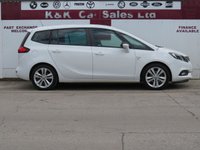 USED 2017 67 VAUXHALL ZAFIRA TOURER 1.4i Turbo SRi Nav MPV 5dr Petrol Manual Euro 6 (140 ps) 