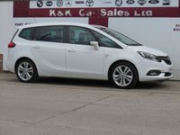 USED 2017 67 VAUXHALL ZAFIRA TOURER 1.4i Turbo SRi Nav MPV 5dr Petrol Manual Euro 6 (140 ps) 