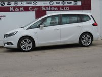 USED 2017 67 VAUXHALL ZAFIRA TOURER 1.4i Turbo SRi Nav MPV 5dr Petrol Manual Euro 6 (140 ps) 
