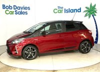 USED 2018 18 TOYOTA YARIS 1.5 VVT-h Grey Bi-Tone Hatchback 5dr Petrol Hybrid E-CVT Euro 6 (s/s) (100 ps) FULL SERVICE HISTORY Gorgeous Bi-Tone Hybrid Automatic Yaris, only 27000 Miles with Parking Camera, Privacy Glass, Bluetooth, Climate & More
