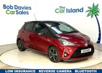 USED 2018 18 TOYOTA YARIS 1.5 VVT-h Grey Bi-Tone Hatchback 5dr Petrol Hybrid E-CVT Euro 6 (s/s) (100 ps) FULL SERVICE HISTORY Gorgeous Bi-Tone Hybrid Automatic Yaris, only 27000 Miles with Parking Camera, Privacy Glass, Bluetooth, Climate & More