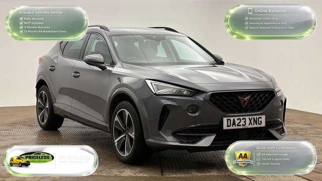 View our Cupra Formentor AUTOMATIC 1.4 eHybrid 12.8kWh V1 SUV 5dr Petrol Plug-in Hybrid DSG Euro 6 (s/s) (204 ps)