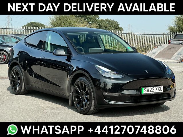 View our Tesla Model Y (Dual Motor) Long Range SUV 5dr Electric Auto 4WDE (384 bhp)