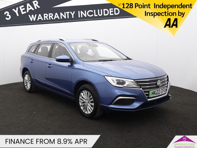 View our MG MG 5 61.1kWh Exclusive Long Range Estate 5dr Electric Auto (156 ps)