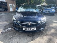 USED 2018 18 VAUXHALL ASTRA 1.4i Turbo SRi Nav Hatchback 5dr Petrol Manual Euro 6 (150 ps) 2 FORMER KEEPERS+GOOD HISTORY