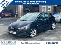 USED 2018 18 VAUXHALL ASTRA 1.4i Turbo SRi Nav Hatchback 5dr Petrol Manual Euro 6 (150 ps) 2 FORMER KEEPERS+GOOD HISTORY