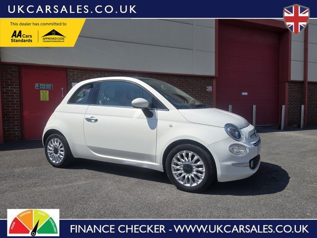 View our Fiat 500 1.2 Lounge Hatchback 3dr Petrol Manual Euro 6 (s/s) (69 bhp)