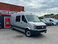 USED 2015 15 VOLKSWAGEN CRAFTER 2.0 TDI CR35 Panel Van 4dr Diesel Manual L3 H3 (234 g/km, 134 bhp) ONE OWNER|AC|LWB|CAMPER?|+ VAT