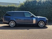 USED 2018 67 LAND ROVER RANGE ROVER 5.0 P525 V8 Autobiography Auto 4WD Euro 6 (s/s) 5dr LWB SVO PREMIUM PALLETE BLUE