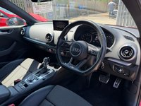 USED 2018 18 AUDI A3 1.5 TFSI CoD Black Edition Saloon 4dr Petrol S Tronic Euro 6 (s/s) (150 ps) 