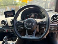 USED 2018 18 AUDI A3 1.5 TFSI CoD Black Edition Saloon 4dr Petrol S Tronic Euro 6 (s/s) (150 ps) 