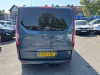USED 2018 68 FORD TOURNEO CUSTOM 2.0 310 EcoBlue Titanium Minibus Double Cab 5dr Diesel Manual L2 Euro 6 (s/s) (130 ps) NEW CLUTCH FITTED BY FORD @ 102755 MILES