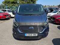 USED 2018 68 FORD TOURNEO CUSTOM 2.0 310 EcoBlue Titanium Minibus Double Cab 5dr Diesel Manual L2 Euro 6 (s/s) (130 ps) NEW CLUTCH FITTED BY FORD @ 102755 MILES