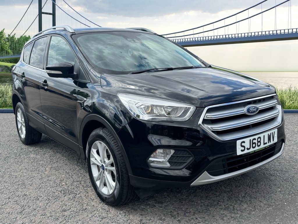 Black 2018 Ford Kuga SUV/Crossover Front-wheel drive Manual
