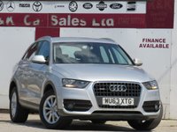 USED 2013 63 AUDI Q3 2.0 TDI SE SUV 5dr Diesel Manual quattro Euro 5 (s/s) (140 ps) 