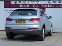 USED 2013 63 AUDI Q3 2.0 TDI SE SUV 5dr Diesel Manual quattro Euro 5 (s/s) (140 ps) 