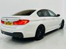 USED 2017 17 BMW 5 SERIES 2.0 520d M Sport Saloon 4dr Diesel Auto xDrive Euro 6 (s/s) (190 ps) Alpine White | Black Leather | M Sport Plus Pack | 20in Wheels | Black Pack | Head Up Display | Harman Kardon | Tech Pack | ULEZ OK