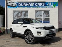 USED 2013 63 LAND ROVER RANGE ROVER EVOQUE 2.2 SD4 Pure SUV 5dr Diesel Manual 4WD Euro 5 (s/s) (190 ps) 